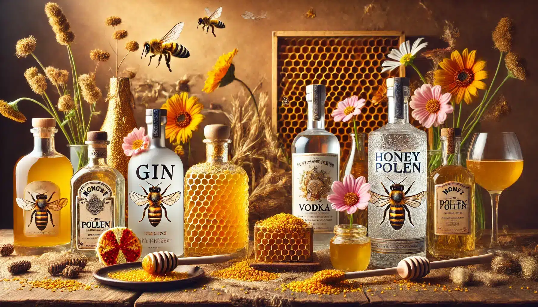 Abeilles et cocktails
