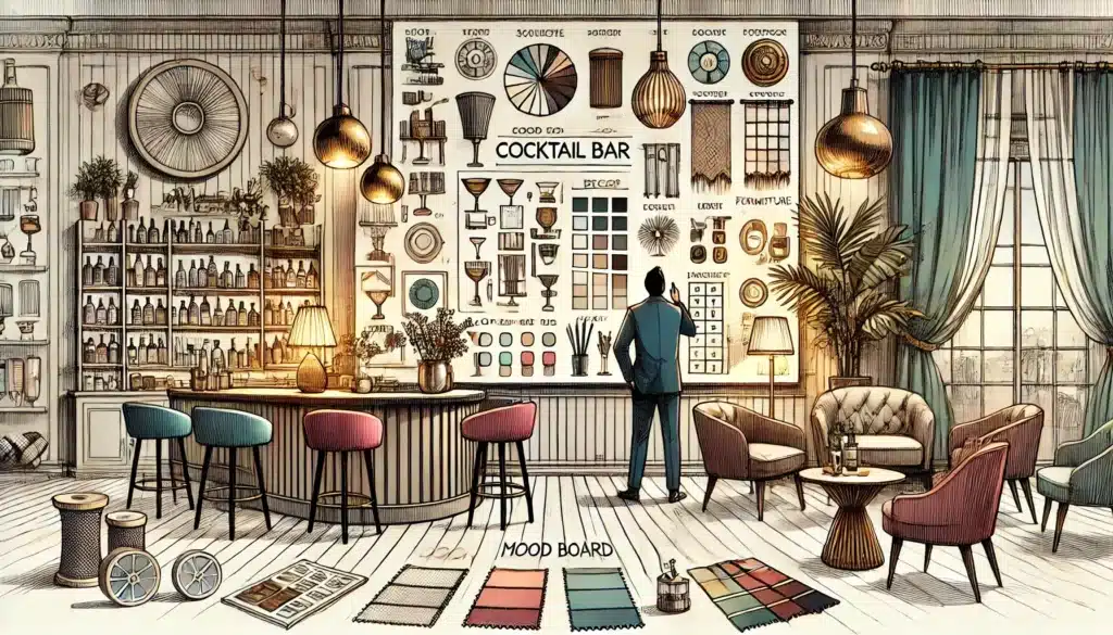 decoration pour un bar
