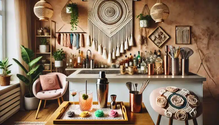 Set en macramé