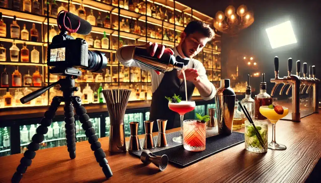 l'art de la photographie de cocktail