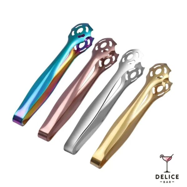 Pince à glaçons multicouleurs