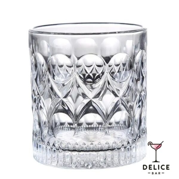 Verre à digestifs motifs formes ovales