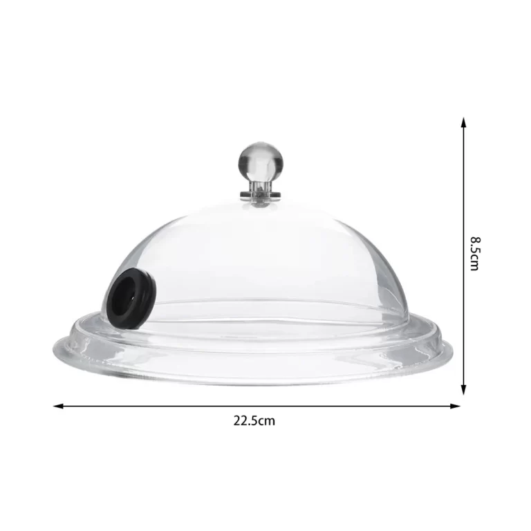 Mini cloche en verre cocktail moléculaire 9