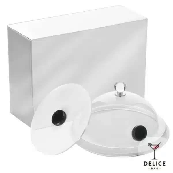 Set de couvercle infuseur et mini cloche en plastique