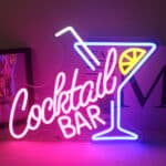 Neon Cocktail Bar