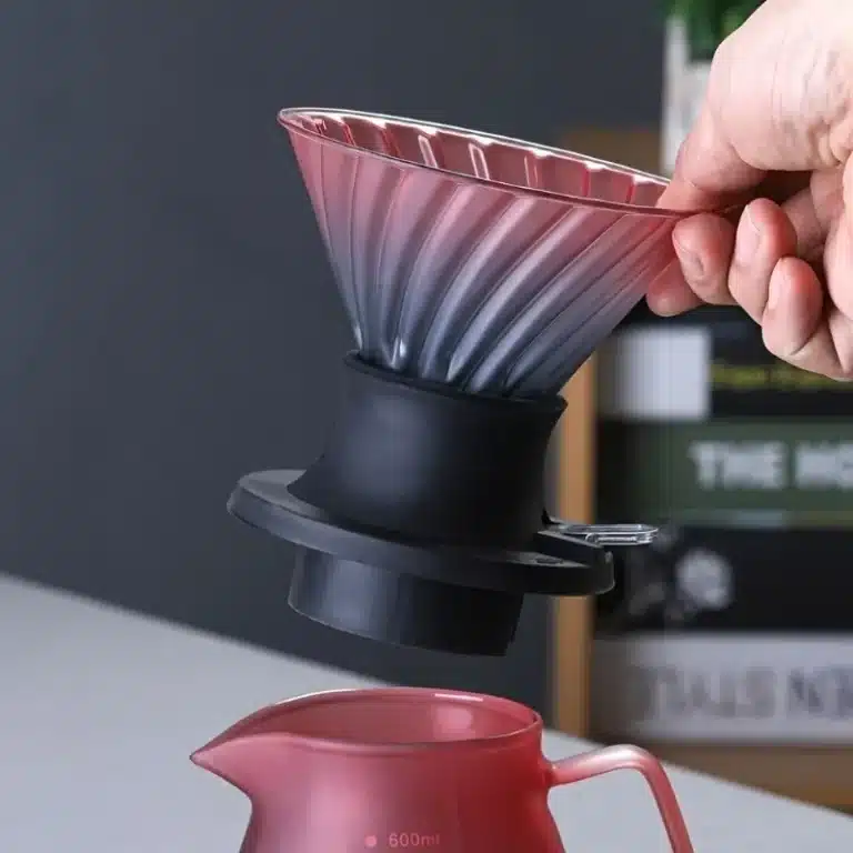 Dripper café V60 avec carafe graduée 600 ml 2