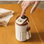 Tasse thermos café affichage LED avec anse 19