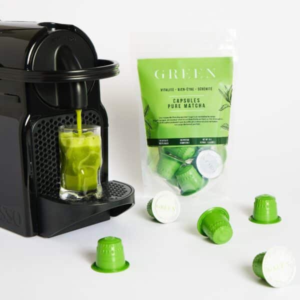 Capsules Matcha compatible Nespresso x10