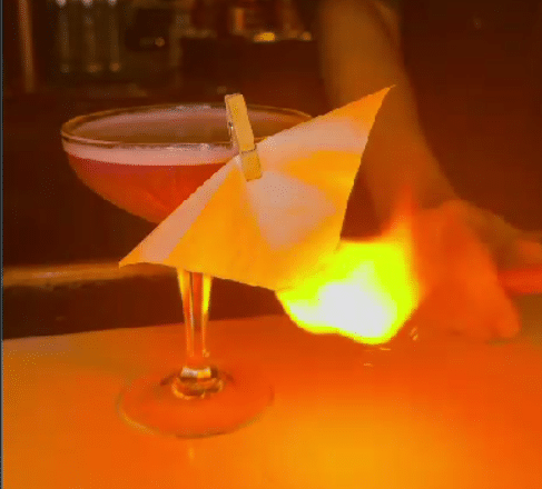 Papier flash cocktail
