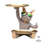 Déco bar bulldog pouce en l'air – pour tips et douceurs