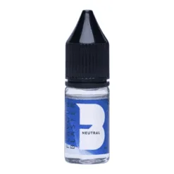Flacon compte-gouttes 10 ml recharge aromatique neutre Flavour Blaster, étiquette bleue