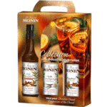 Coffret Boissons Hivernales MONIN 3x25cl - Pour Boisson et Vin Chaud