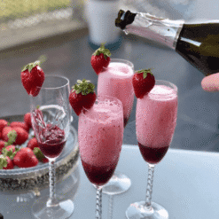 Fraises Lyophilisées en Tranches – Seau 300g