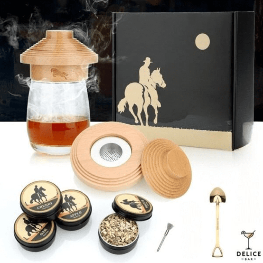 Kit fumoir a cocktail - motif Western