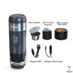 Machine à café portable 3 en 1 (capsule Nespresso, Dolce Gusto et poudre) - Alimentation Secteur – Image 9