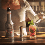 Le Fruit MONIN Fraise 50cl - Pour Cocktails, Toppings et Desserts