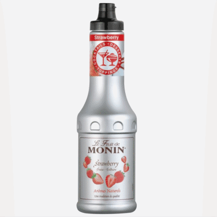 Le Fruit MONIN Fraise 50cl - Pour Cocktails, Toppings et Desserts