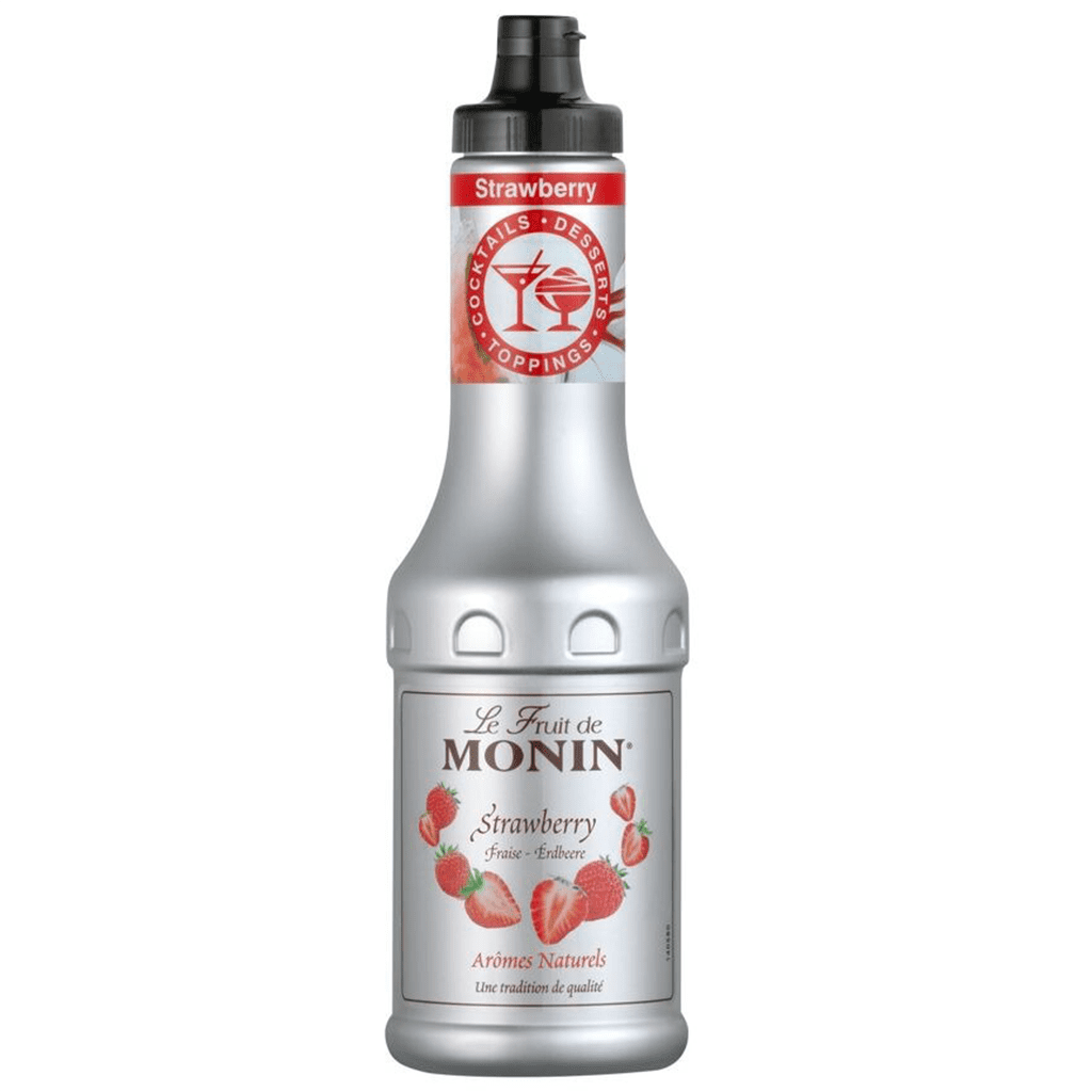 Le Fruit MONIN Fraise 50cl - Pour Cocktails, Toppings et Desserts