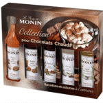 Coffret Chocolat Chaud MONIN - 5x5cl - Pour Boisson Chaude