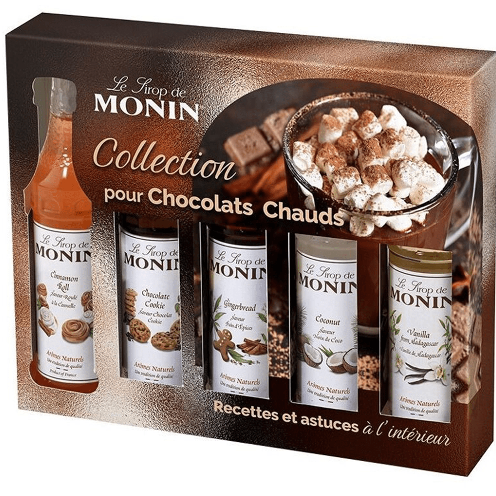 Monin Coffret Chocolat Chaud 3 Coffret Chocolat Chaud MONIN - 5x5cl - Pour Boisson Chaude – Image 1
