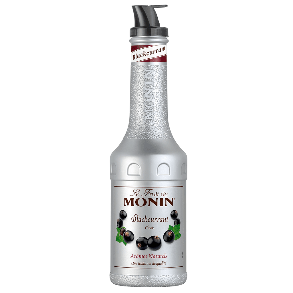 Le Fruit MONIN Cassis 1L - Pour Cocktails et Thés Glacés
