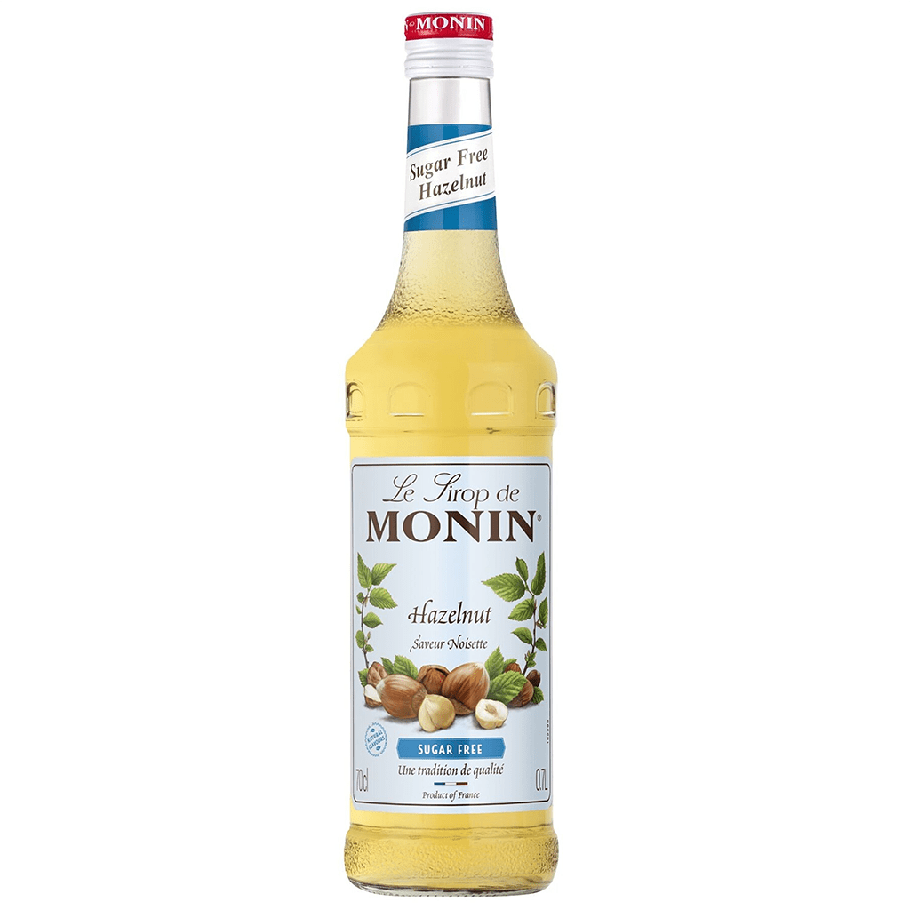 Sirop Noisette Zéro Sucre MONIN 70cl - Pour Boissons Chaudes et Cocktails