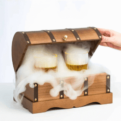 Coffre à fumée pour cocktails - décoration bar à thème