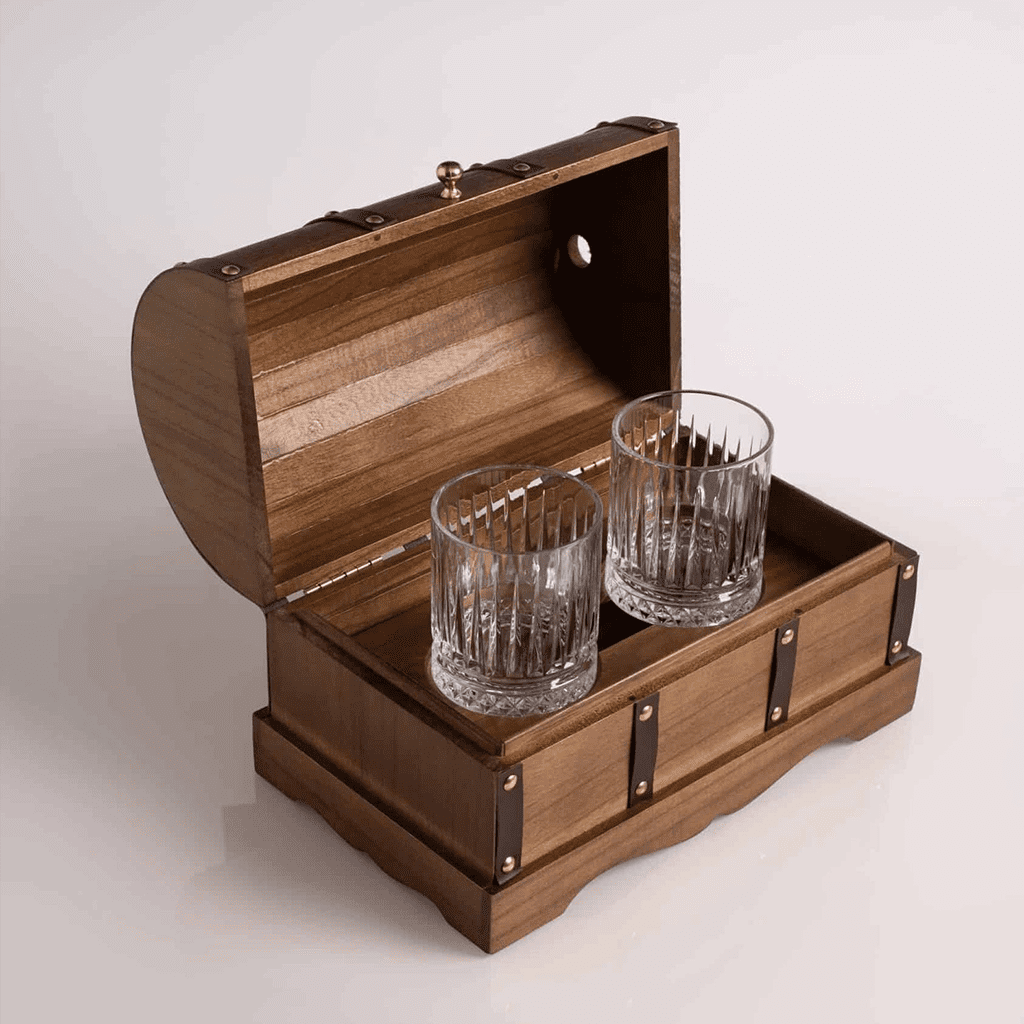 Coffre à fumée pour cocktails - décoration bar à thème