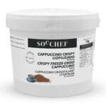 Crispy Cappuccino Lyophilisé - Ultra-Croustillant - Seau 1kg