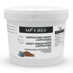 Crispy Cappuccino Lyophilisé - Ultra-Croustillant - Seau 1kg