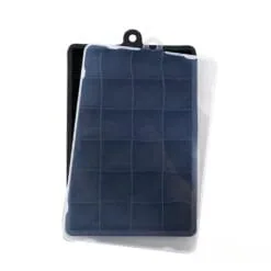Moule à glaçons 24 compartiments cubiques en silicone noir avec couvercle transparent anti-fuite