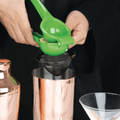 Alternative view of Passoire de Bar Étamée (Gris Titane)