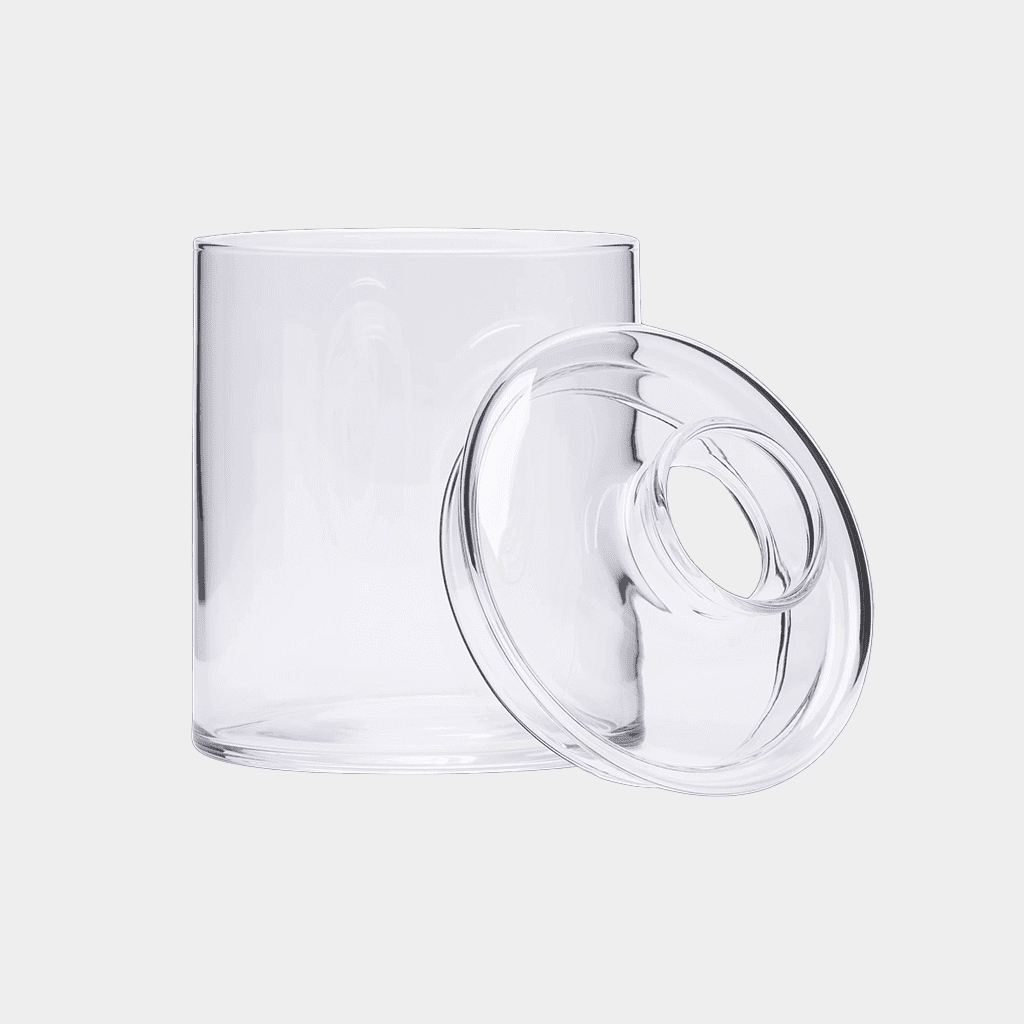 Set Verre & Couvercle à Fumée pour Cocktails et Infusions (x2)