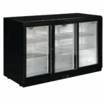 Réfrigérateur arrière-bar Polar Série G Noir 330L à Portes Coulissantes – Image 2