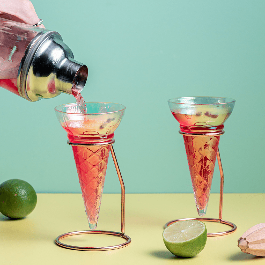 Verres à bulle Ice-Cream 150 ml (x6)