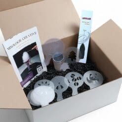 Alternative view of Kit Pochoirs Latte Art Café