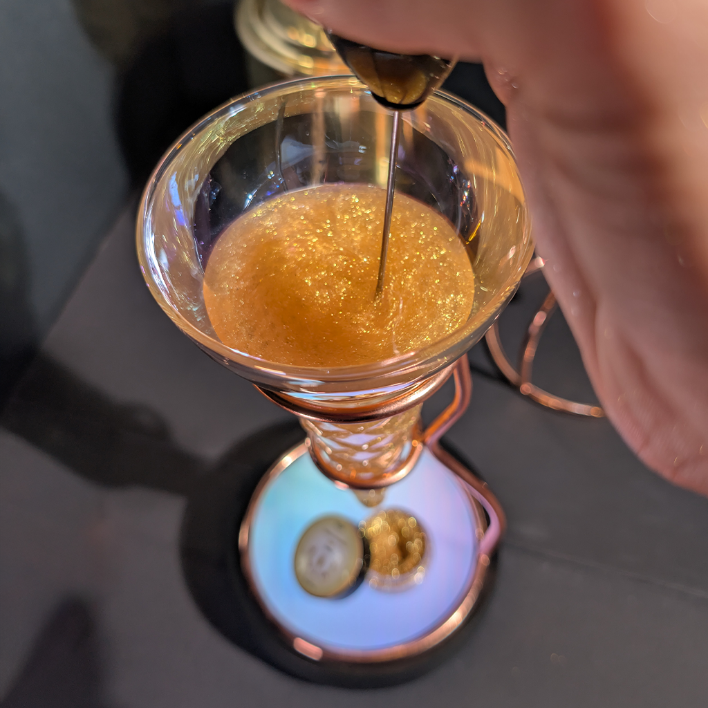 Mousseur électrique - Mousses & Tourbillon Paillettes Cocktail