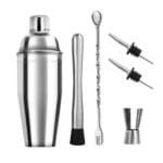 Kit Cocktail débutant Shaker Cobbler 750ml + accessoires