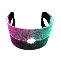 Alternative view of Lunettes néon LED effet pailleté - clubbing