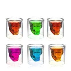 Alternative view of Set de Shooter Halloween Crâne 3D (x4)