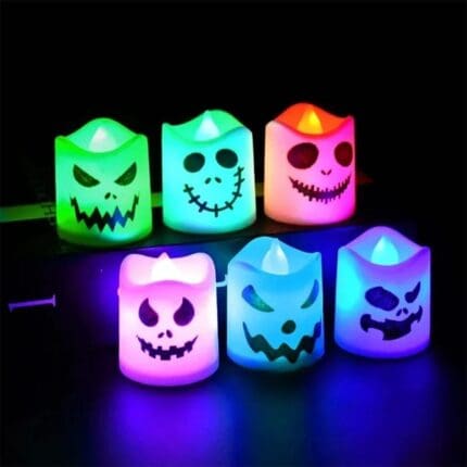 Bougies LED Halloween (x6)