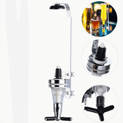 Support bouteille mural avec doseur 45ml