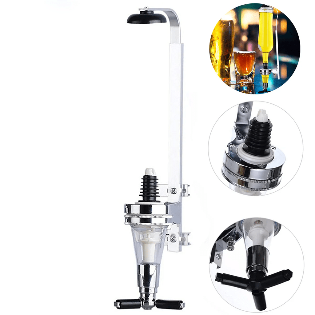 support-bouteille-mural-doseur-2 Support bouteille mural avec doseur 45ml – Image 1