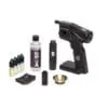 Kit Flavour Blaster Pro 2.5 noir avec pistolet, fioles d'arômes, flacon bulles, câble USB-C et coupelle dorée