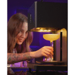 Machine Imprimante Alimentaire Professionnelle sur Mousse pour Cocktails et Cafés