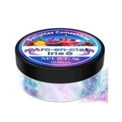 Paillettes Comestibles Cocktail Sans Goût - Arc en Ciel Irisé