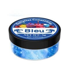 Paillettes Comestibles Cocktail Sans Goût - Bleu