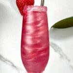 Paillettes Comestibles Cocktail Sans Goût Rouge Corail- Sachet 12g