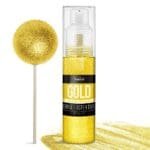 Spray Paillettes Comestibles Cocktail Or Sans Goût 20g