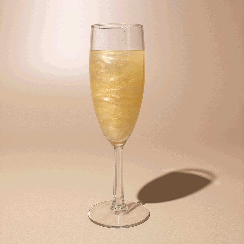 Spray Paillettes Comestibles Cocktail Or Sans Goût 20g